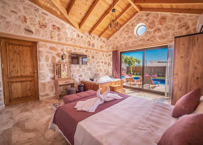 Zorlu - 2 Bedroom With Jacuzzi In Kalkan